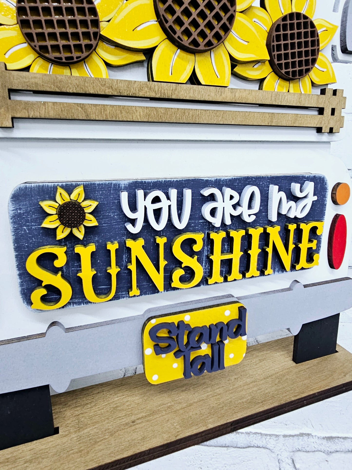 Sunflower Truck Inserts