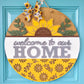 Welcome to our Home Sunflower Door Hanger