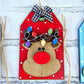 Christmas Tag Ornaments- Set of 5