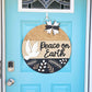 Peace on Earth Door Hanger