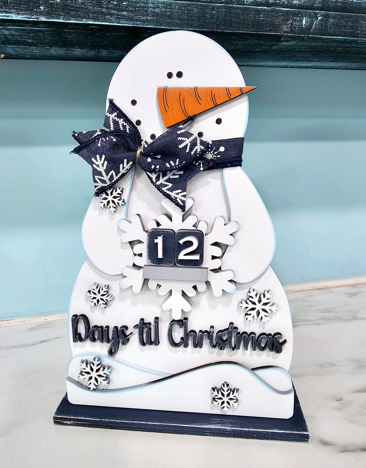 Snowman Christmas Countdown