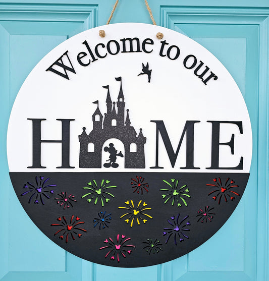 Welcome to our Home Mouse Door Hanger- wholesale