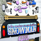 Snowmen Truck Insert