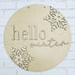 Hello Winter Neutral Door Hanger