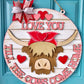 Love you till the cows come home Door Hanger