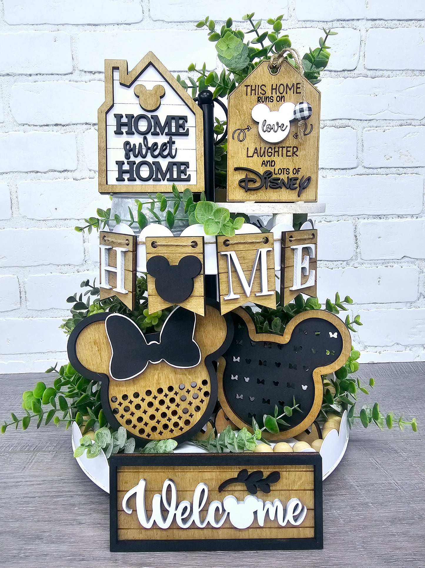 Mouse Everyday Tiered Tray Set