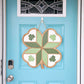 Clover Barn Quilt Door Hanger