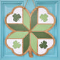 Clover Barn Quilt Door Hanger