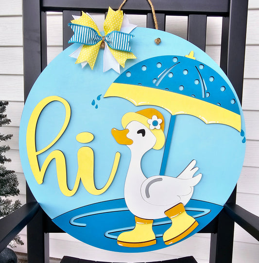 Hi Umbrella Duck Door Hanger