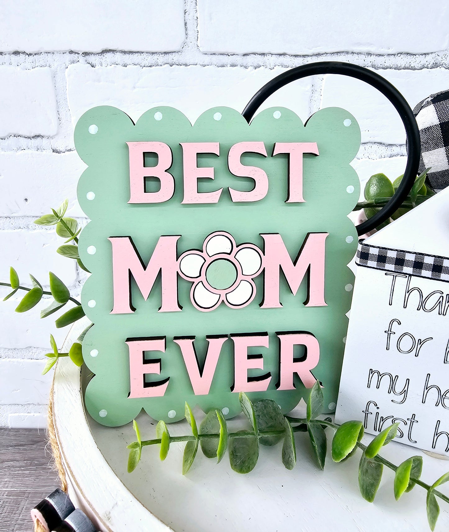 Mother's Day Tiered Tray Set