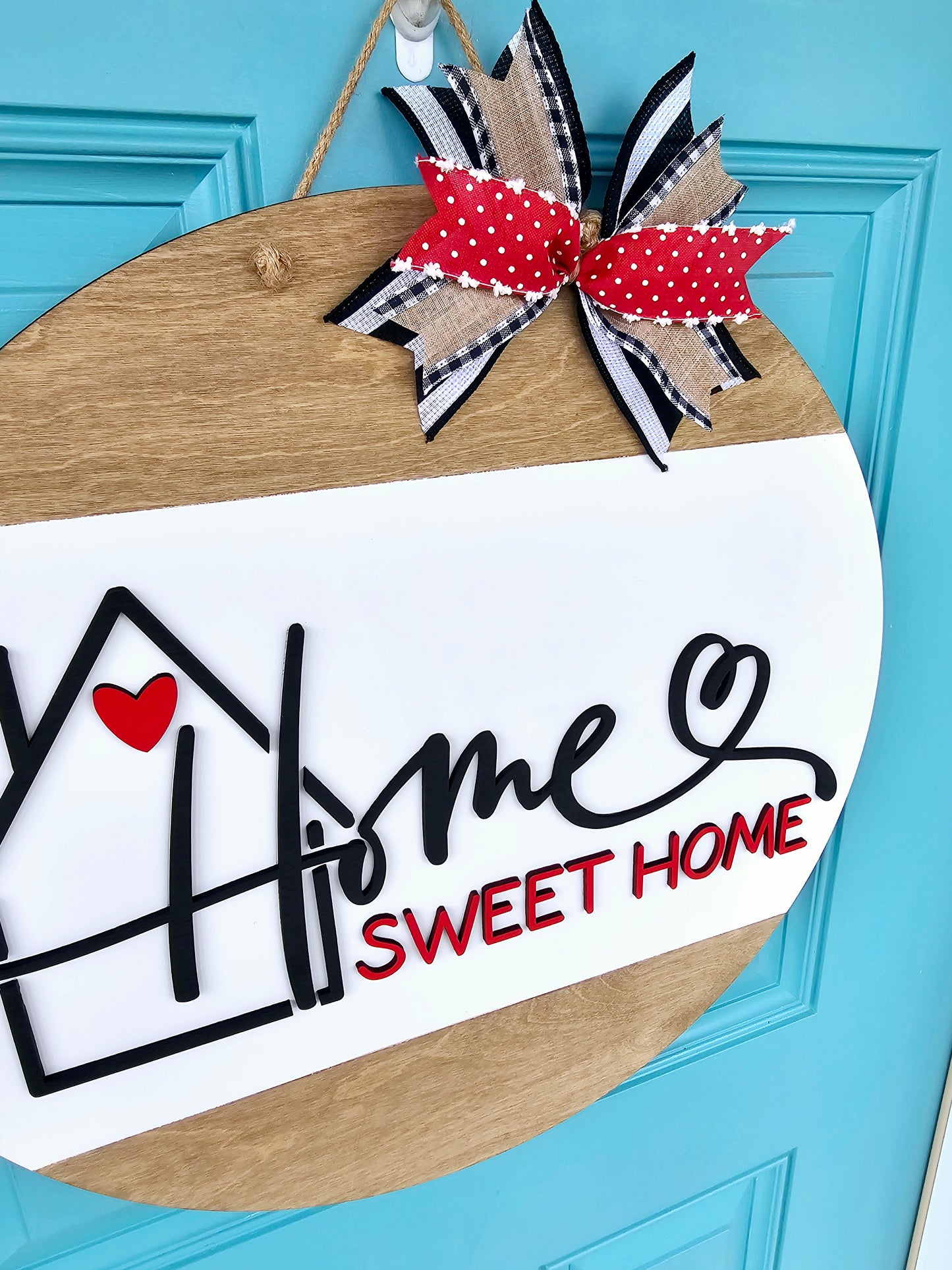 Home Sweet Home House Door Hanger