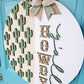 Howdy Yall Cactus Door Hanger