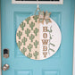 Howdy Yall Cactus Door Hanger