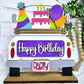 Birthday Truck Inserts