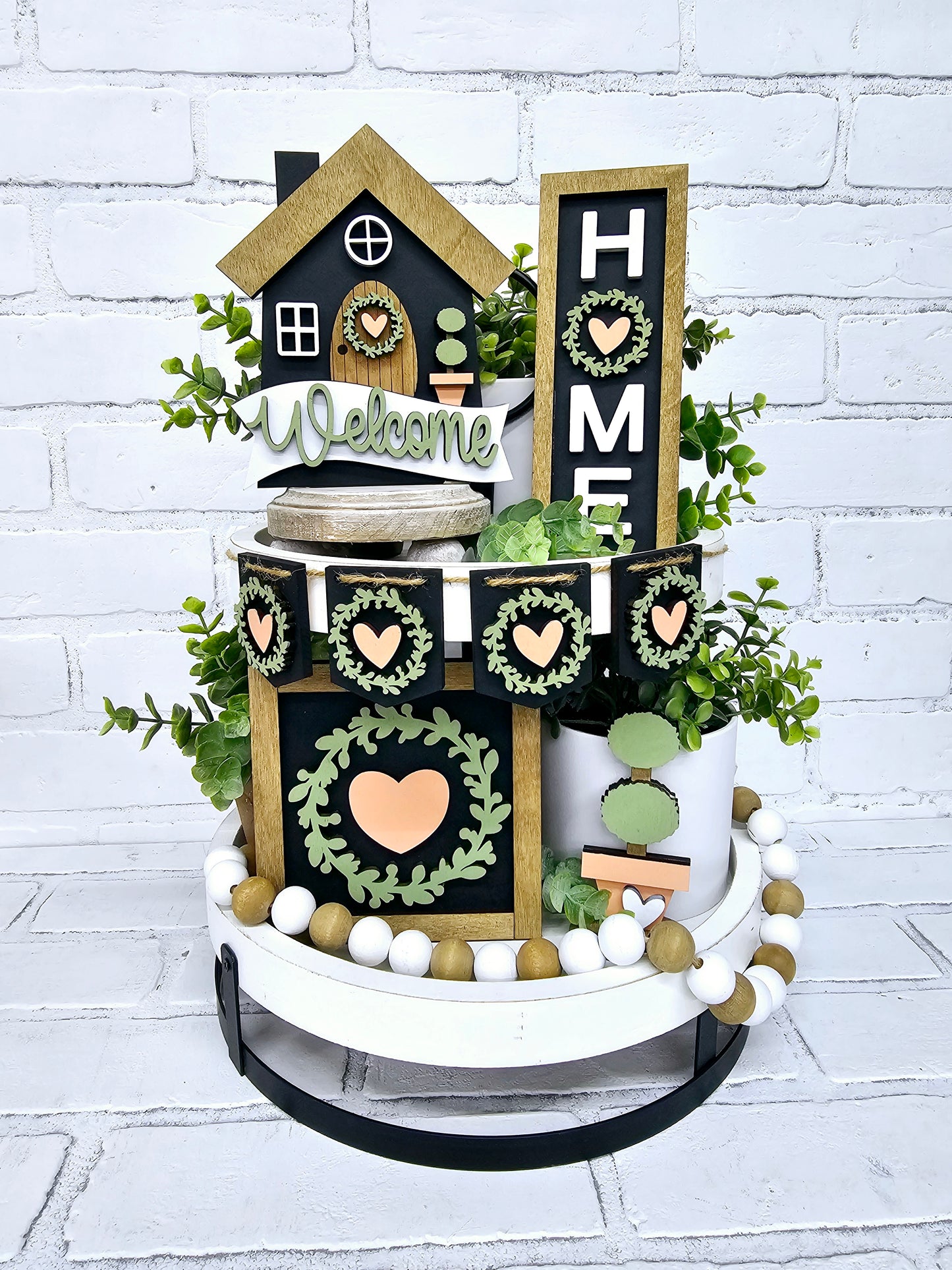 Home Tiered Tray Set