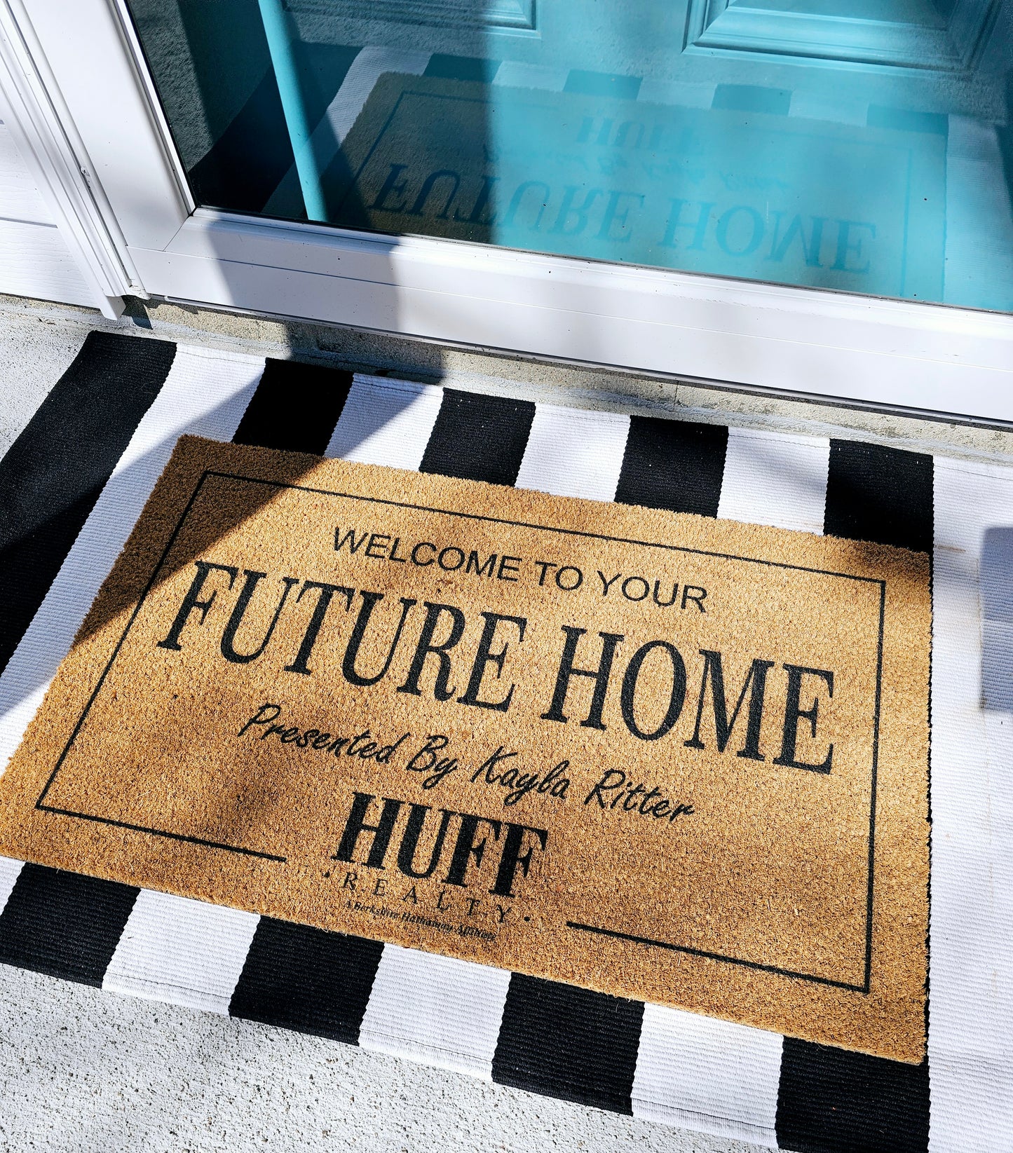 Welcome to your Future Home Realtor Doormat