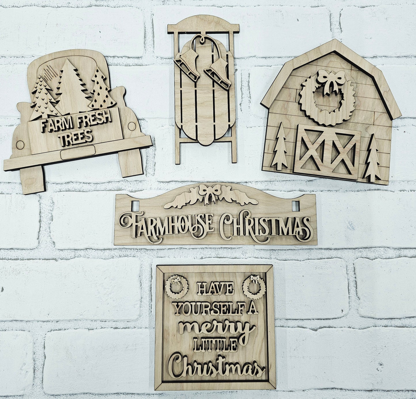 Christmas-Interchangeable Window Inserts