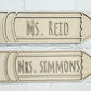 Personalized Teacher Pencils