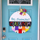 Personalized Colorful Pencil Door Hanger