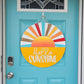 Hello Sunshine Sunrays Door Hanger