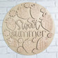 Hello Summer Strawberry Door Hanger