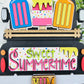 Summer Popsicle Truck Inserts