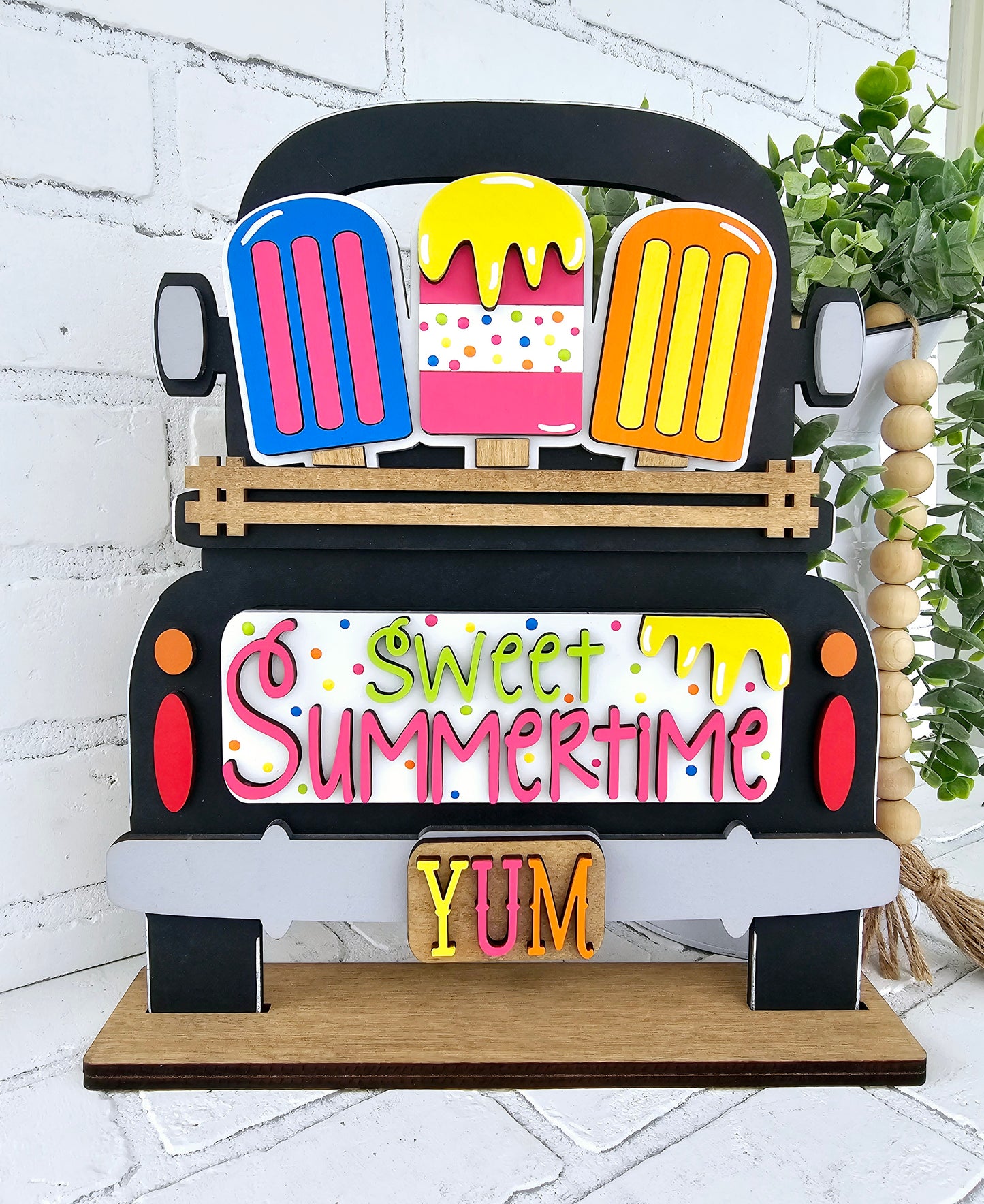 Summer Popsicle Truck Inserts