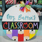 Personalized Colorful Pencil Door Hanger