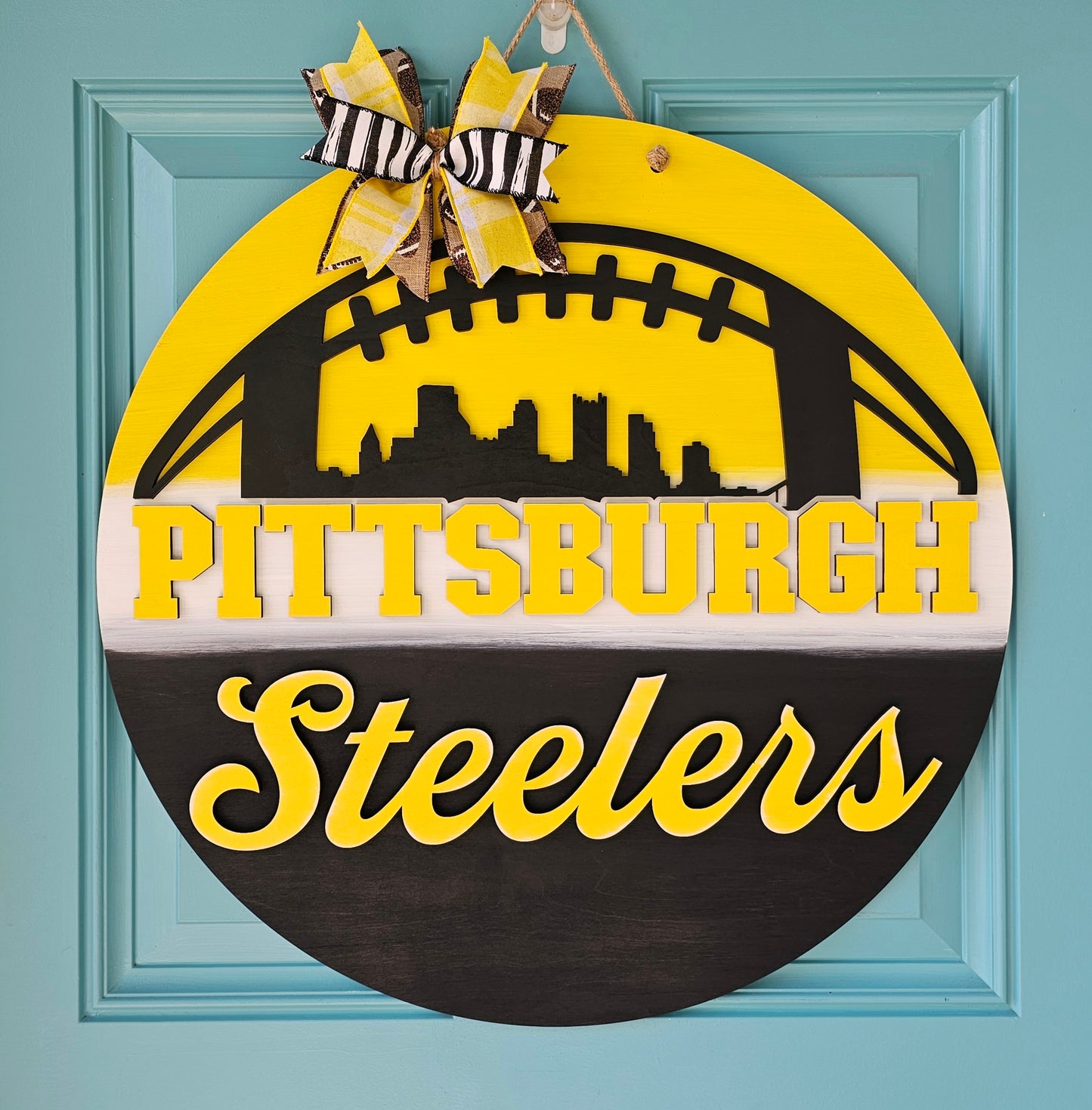 Pittsburgh Steelers Door Hanger