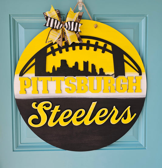 Pittsburgh Steelers Door Hanger