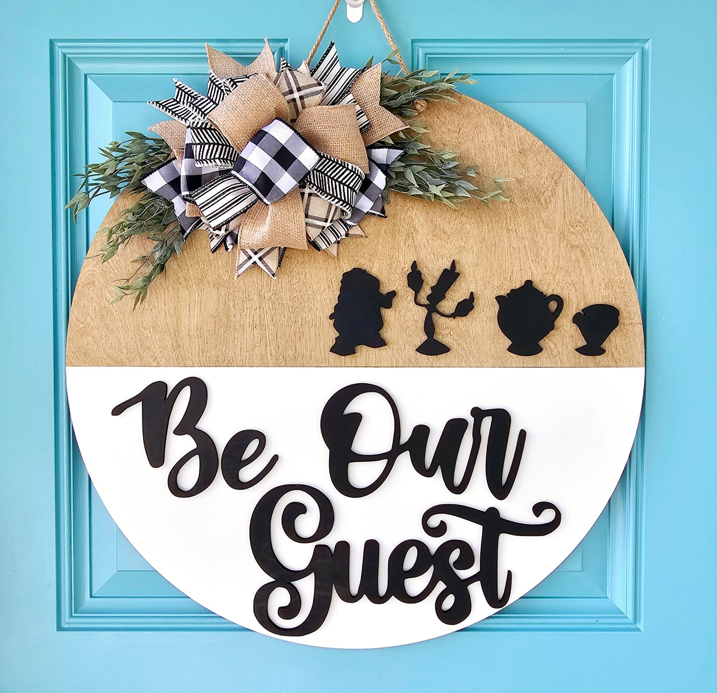 Be Our Guest Door Hanger