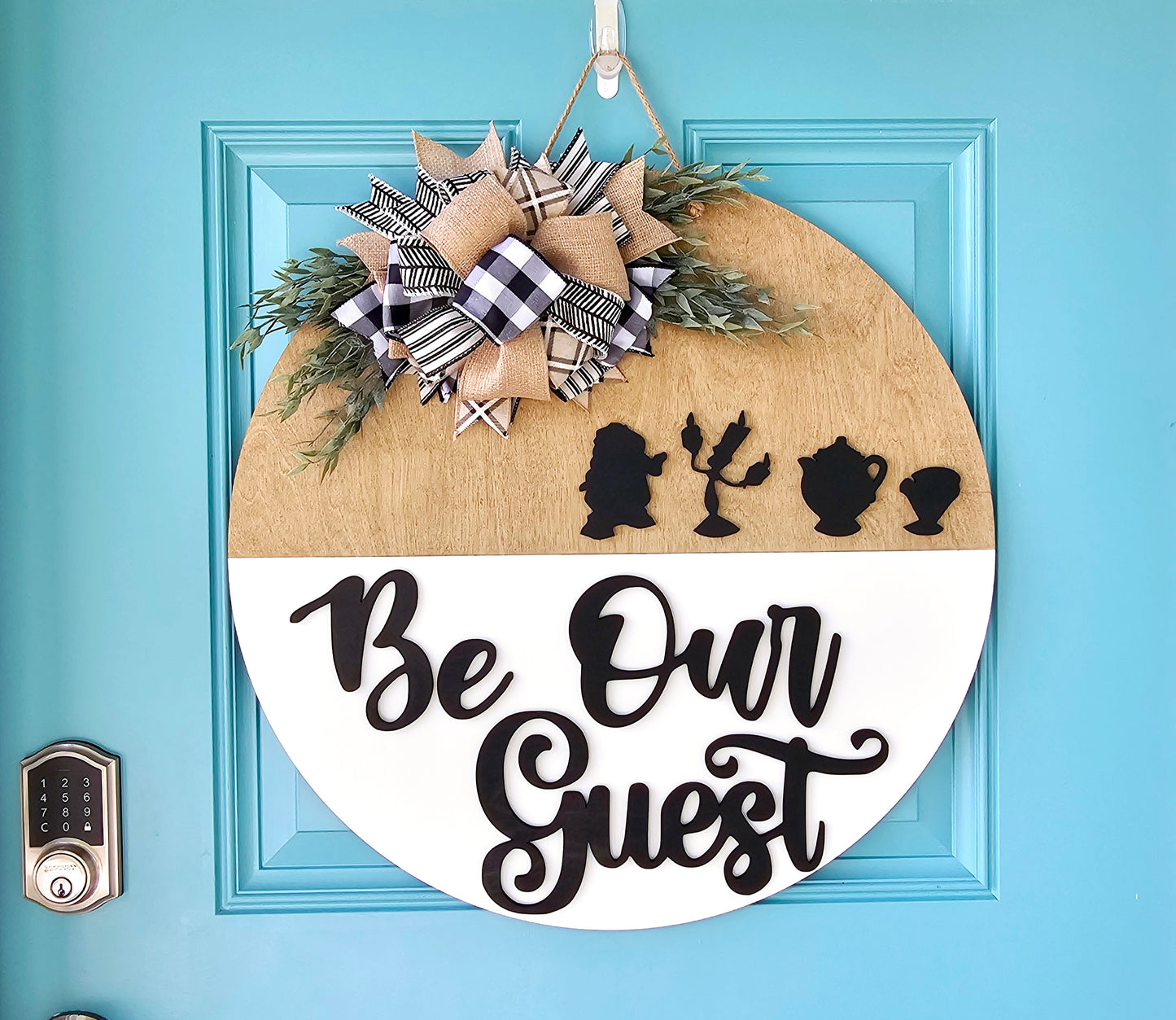 Be Our Guest Door Hanger