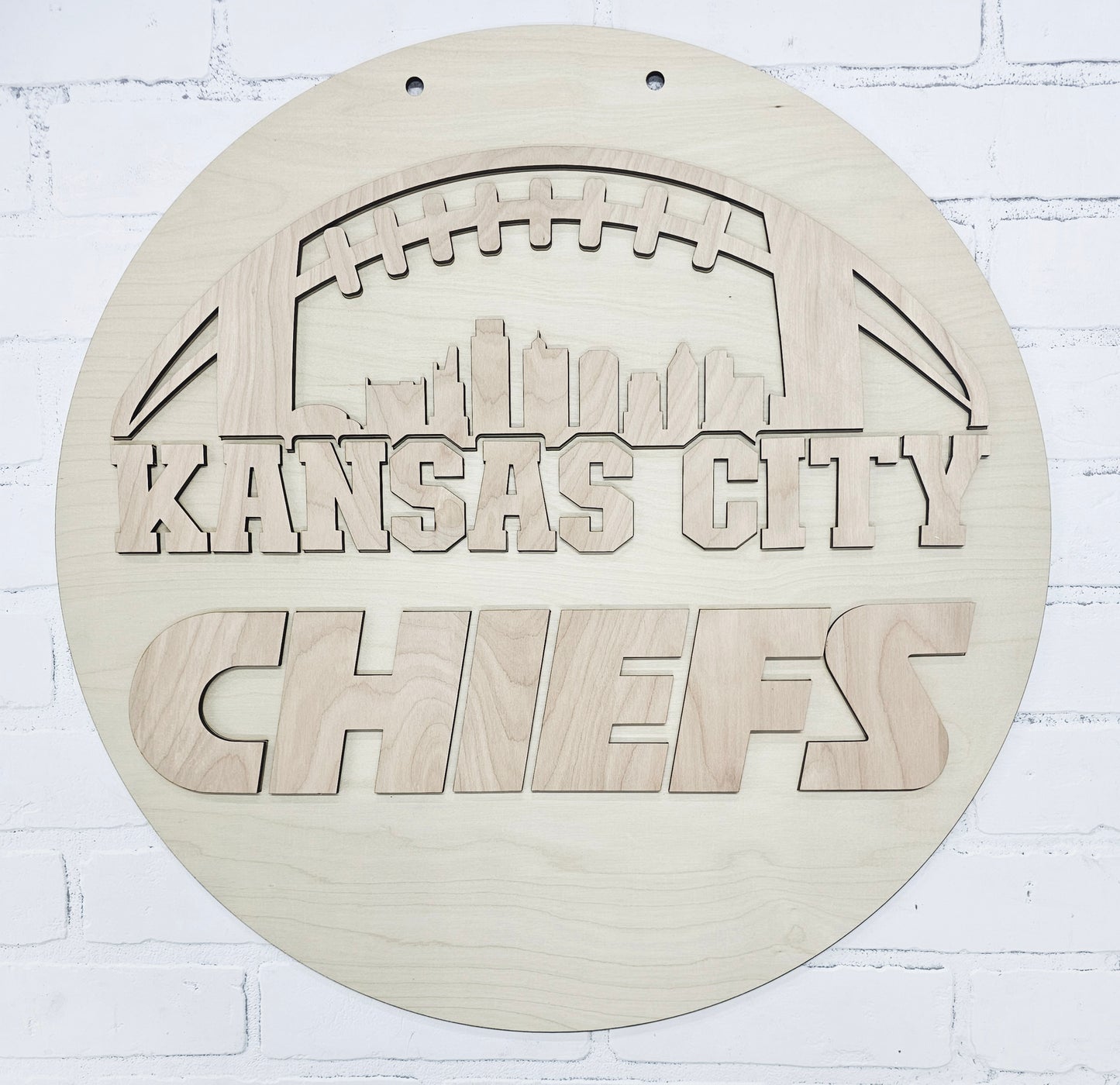 Kansas City Chiefs Door Hanger