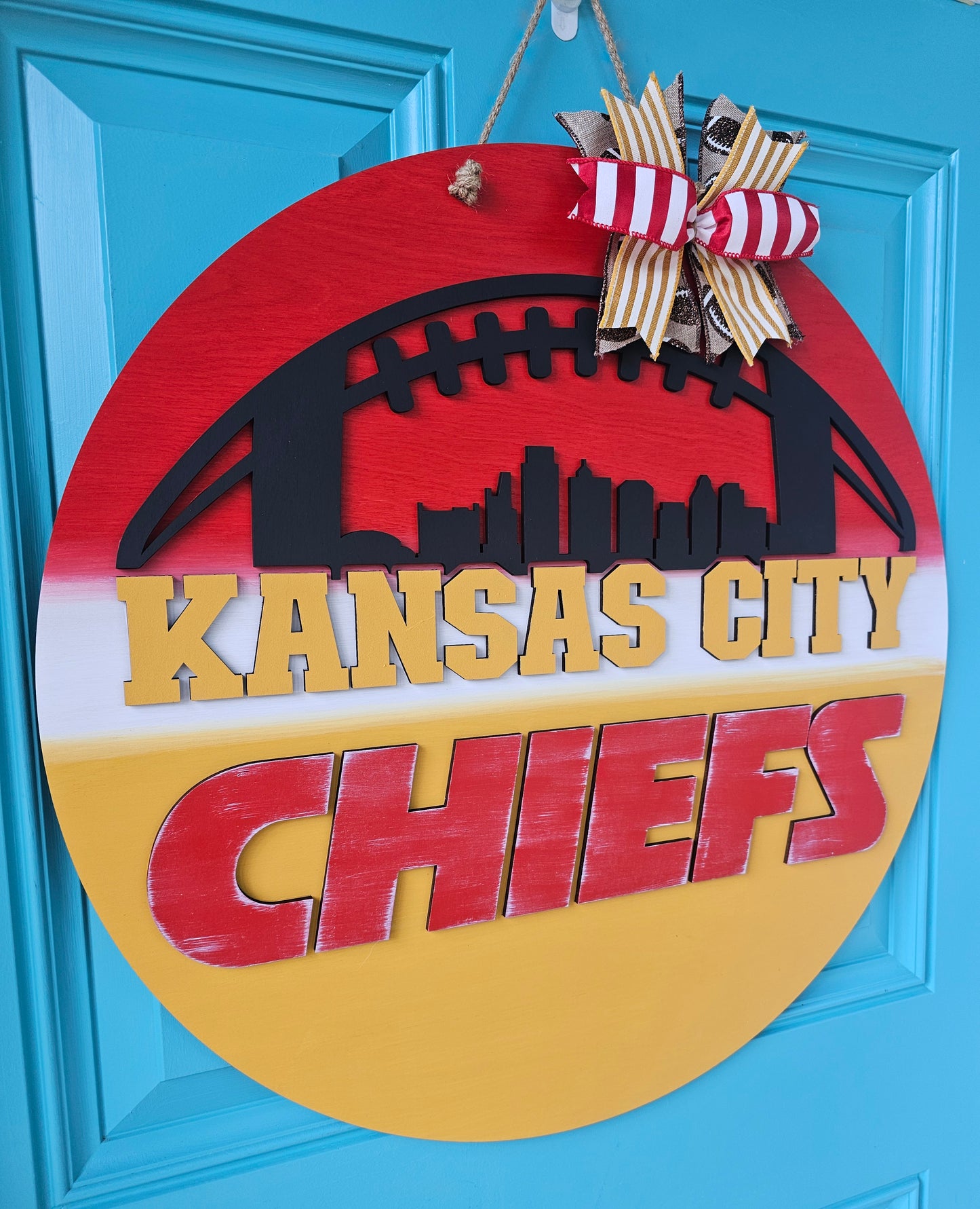 Kansas City Chiefs Door Hanger