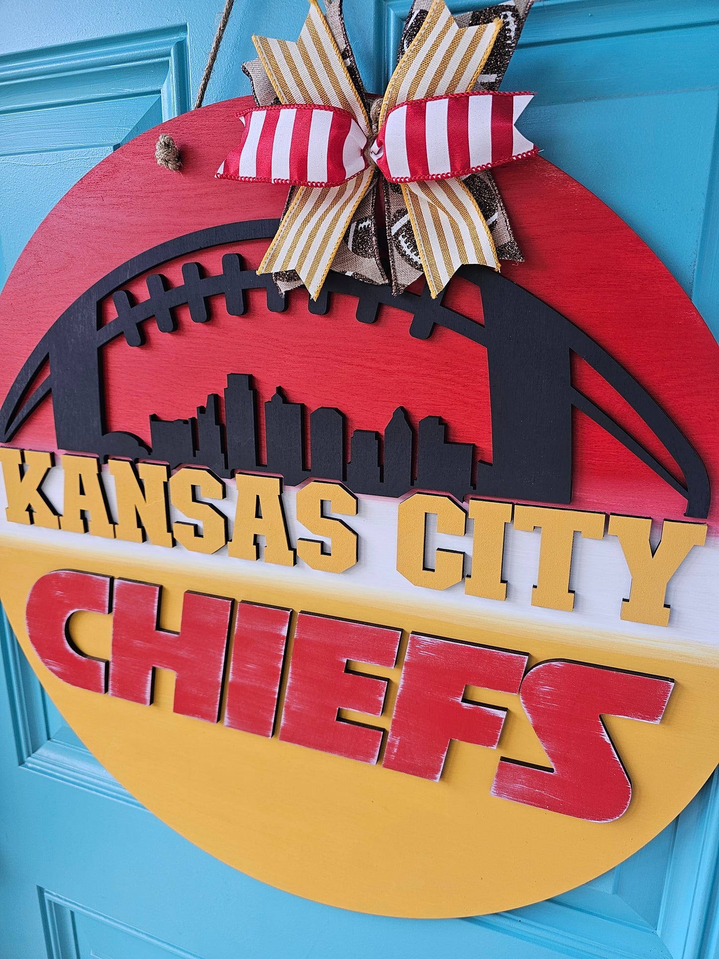 Kansas City Chiefs Door Hanger