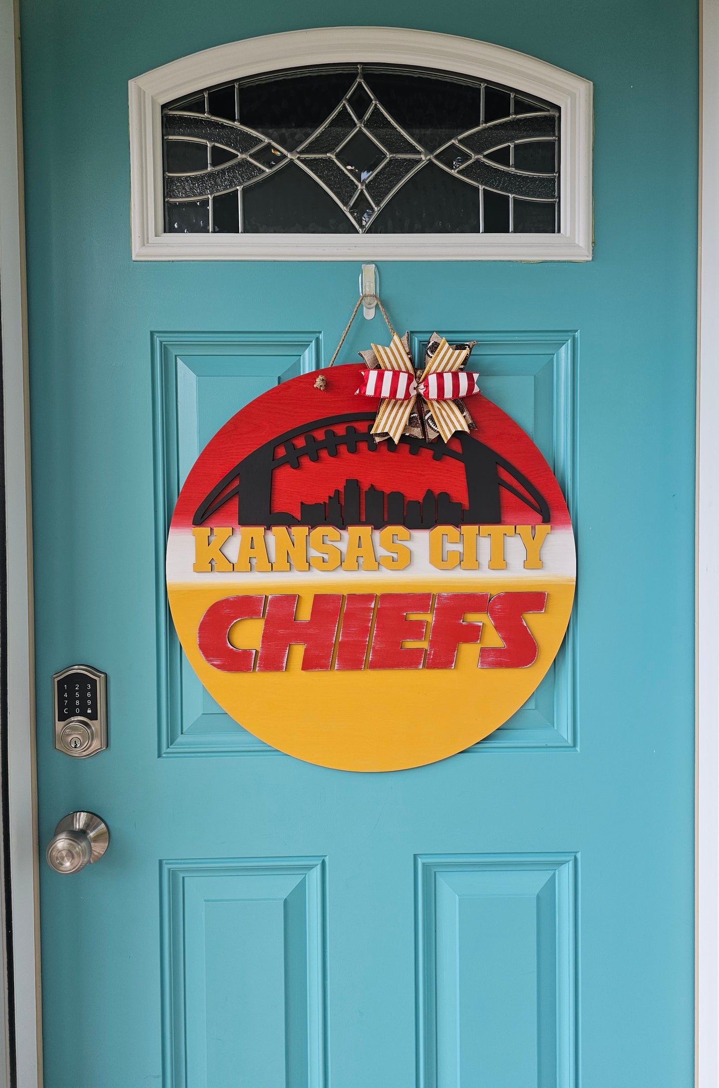 Kansas City Chiefs Door Hanger