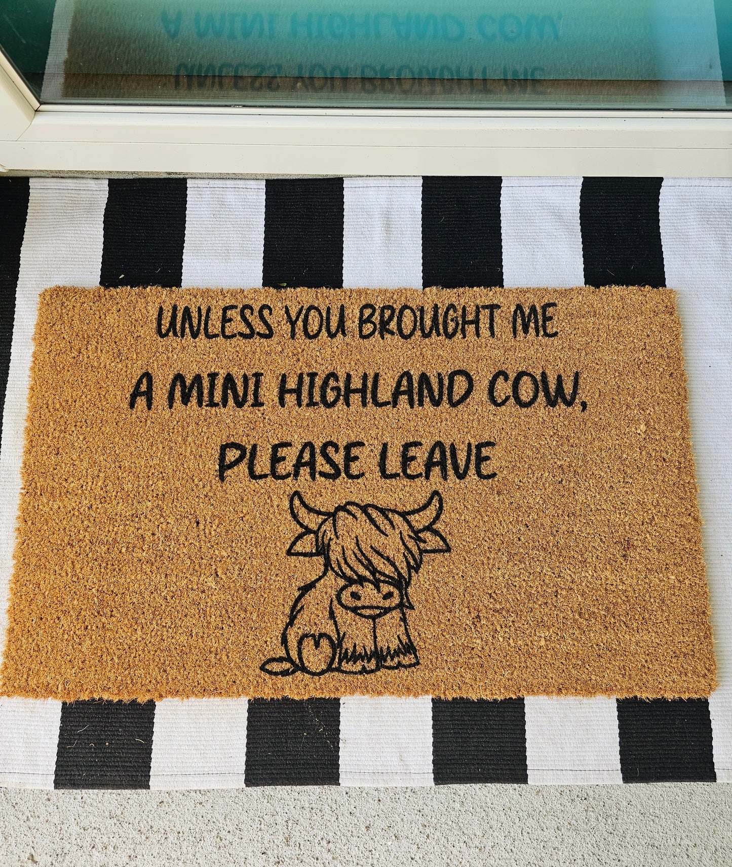 Highland Cow Doormat