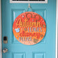 Autumn Leaves & Disney Please Door Hanger