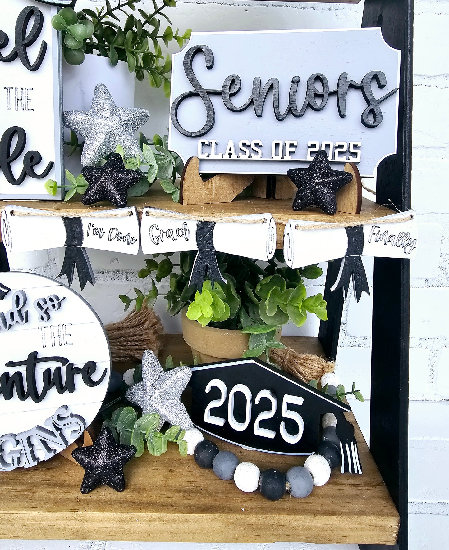 Graduation Tiered Tray Set