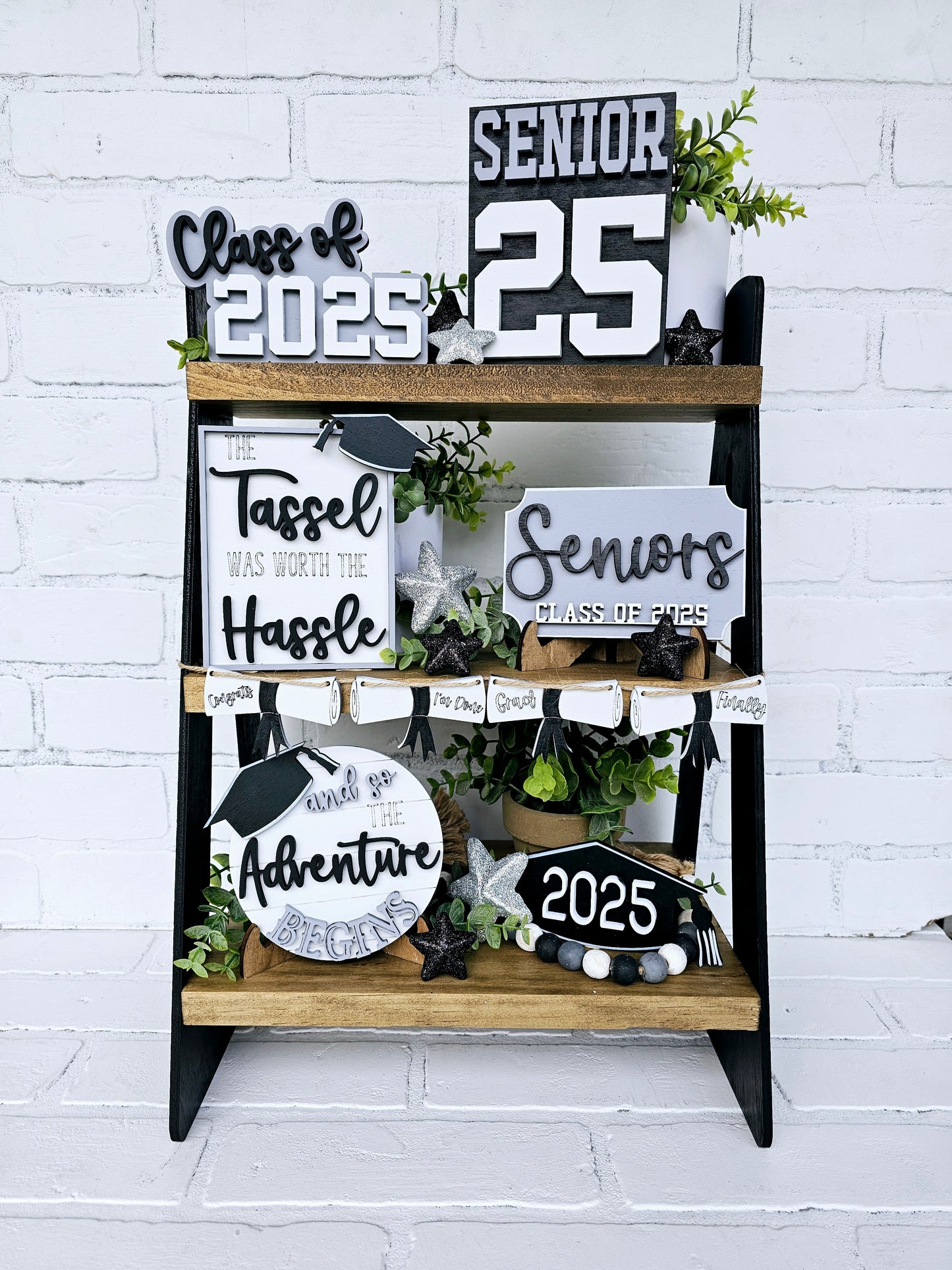 Graduation Tiered Tray Set