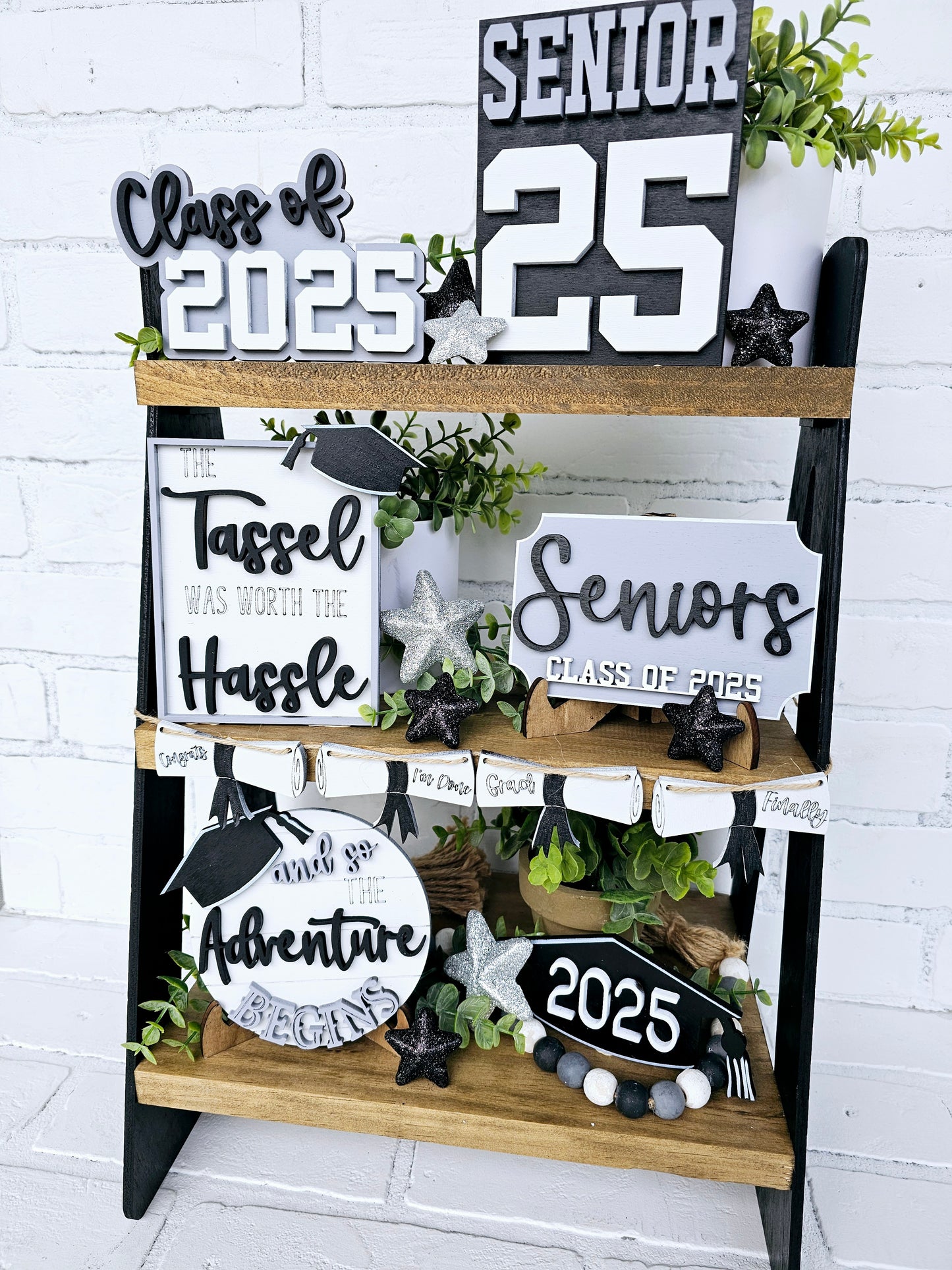 Graduation Tiered Tray Set