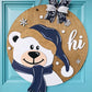 Polar Bear Door Hanger