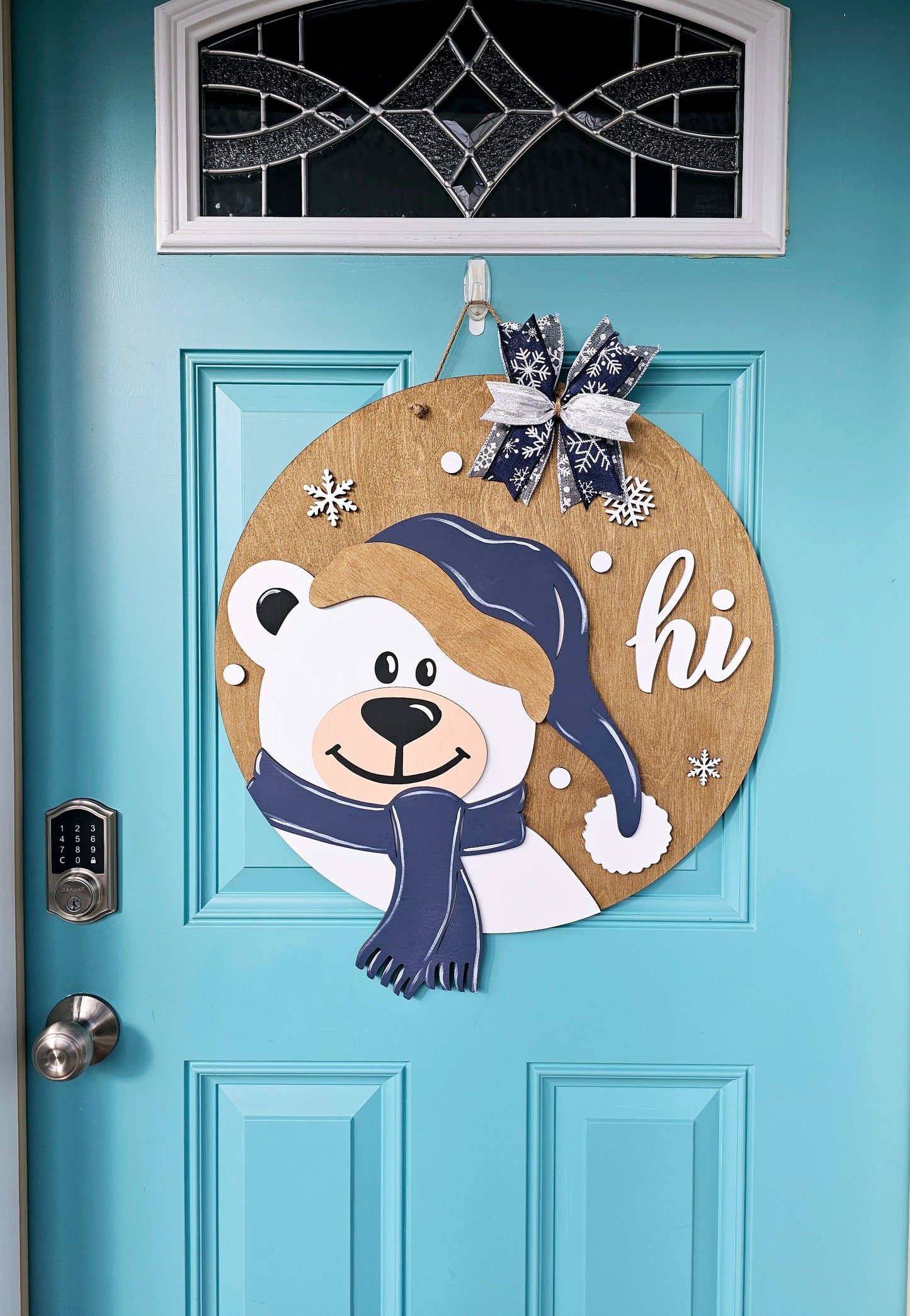 Polar Bear Door Hanger