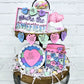 Conversation Hearts Tiered Tray Set