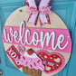 Valentines Day Cupcake Door Hanger