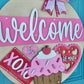 Valentines Day Cupcake Door Hanger