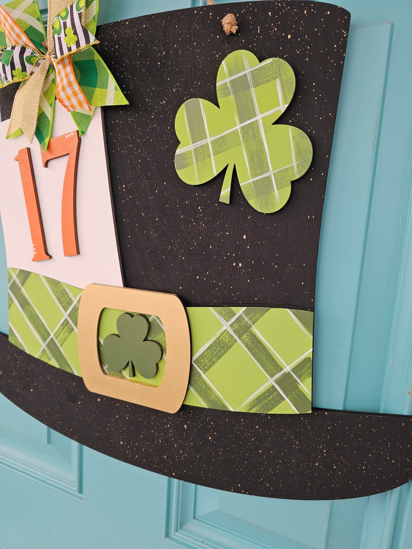 St. Patrick's Day Hat Door Hanger