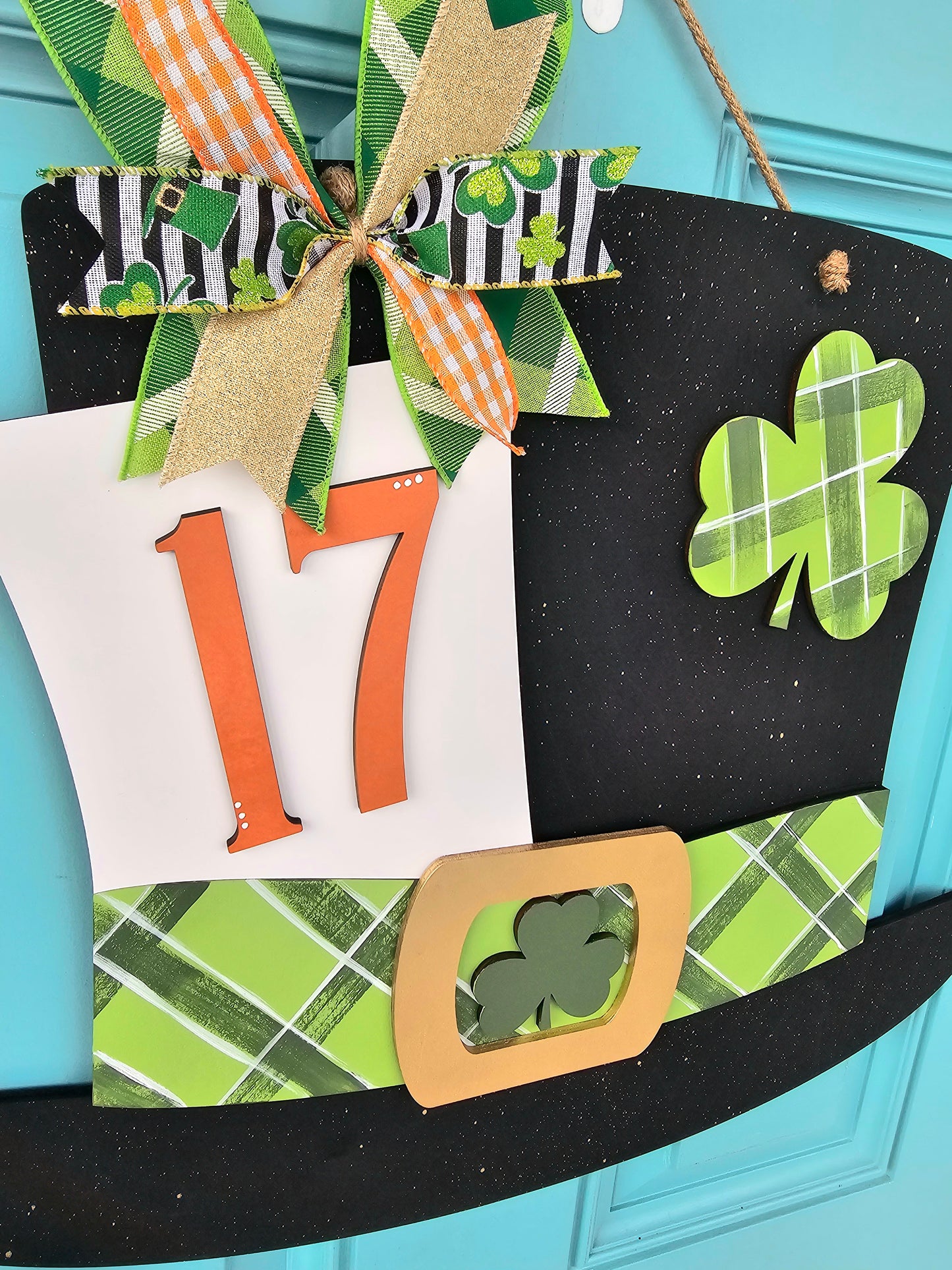 St. Patrick's Day Hat Door Hanger