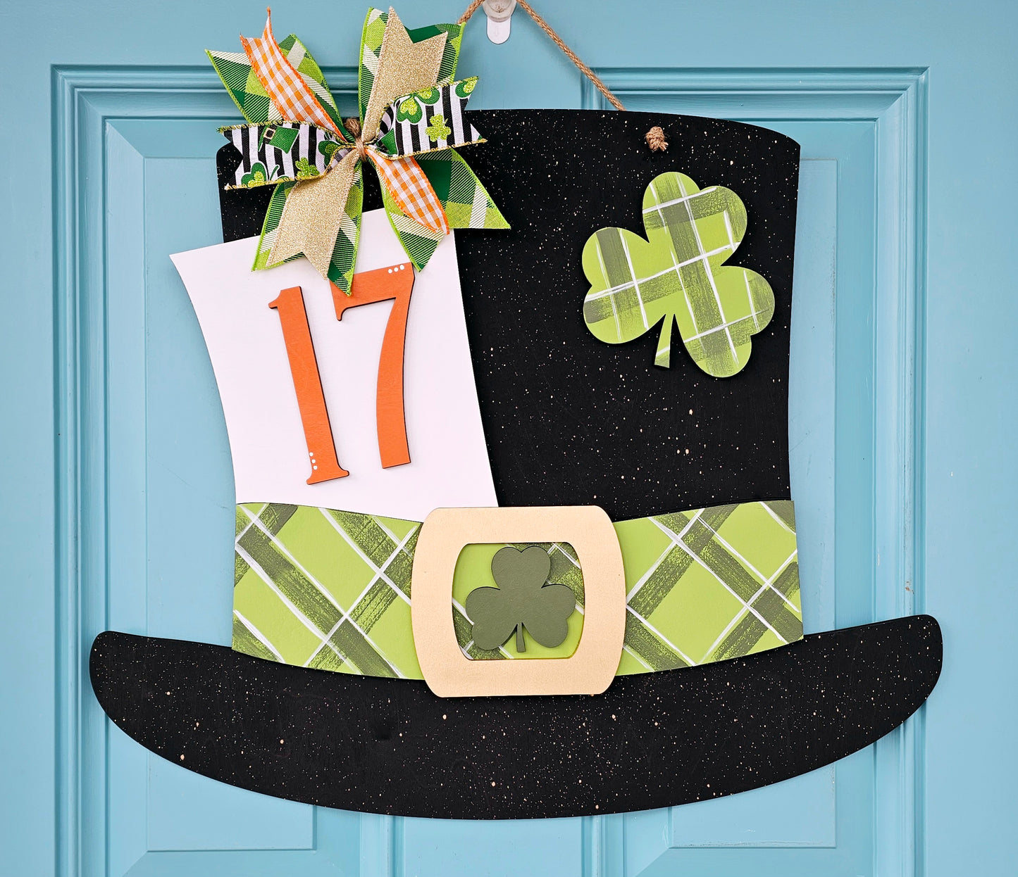 St. Patrick's Day Hat Door Hanger