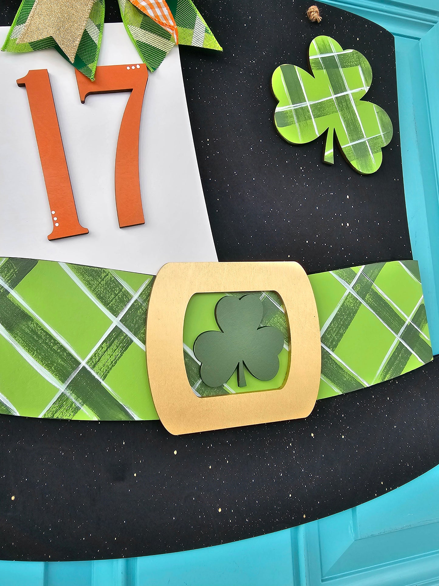 St. Patrick's Day Hat Door Hanger